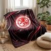 Manta de Franela con Estampado de Fútbol del Middlesbrough, Manta Ligera Suave y Cálida para Sofá, Cama, Acampada