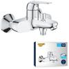 Single-lever Bath/shower Mixer - Grohe Swift - 24335001 - Chrome - Exposed Wall Mounting