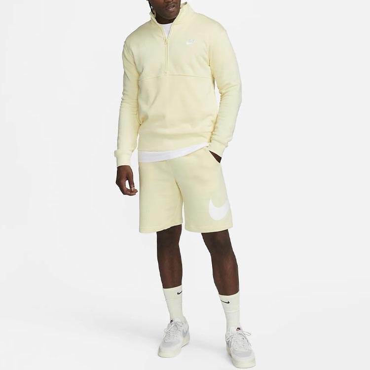 New Nike Casual Shorts Men's Yellow BV2721-744