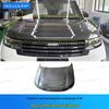 MS Style Carbon Fiber Body Kit for New Land Rover Range Rover: Front Lip, Rear Lip, Fender Flares, Side Skirts, Tail Spoiler, and Wind Deflectors