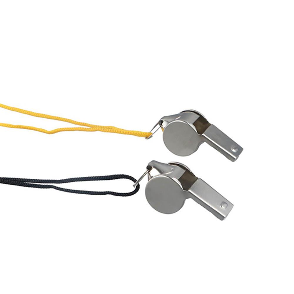 Professional Stainless Steel Whistles Loud Referee Whistles Cheerleading Tool Sport Whistle  Party