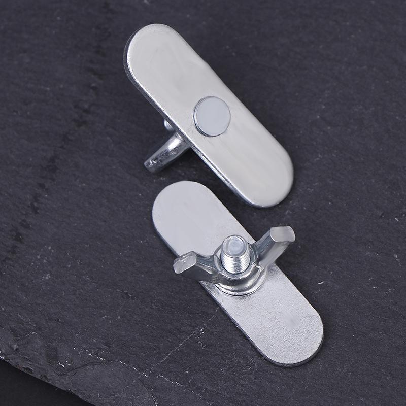 2Pcs Butterfly Turnbuckle Screws Stainless Steel For Mobile Air Conditioner Casement Sealing Plate Wing Bolts Turnbuckle