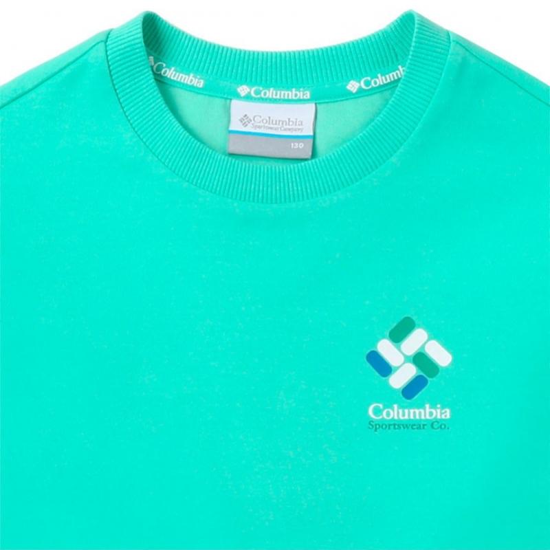 Columbia Kids SeTup Crew Neck SweaT T shirT minT