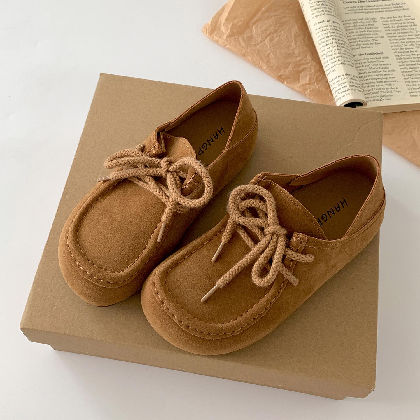 

Popular retro inner height increase flat bottom deep mouth single shoes women s summer 2025 new versatile skirt two wear Birkenstocks 35 верблюд