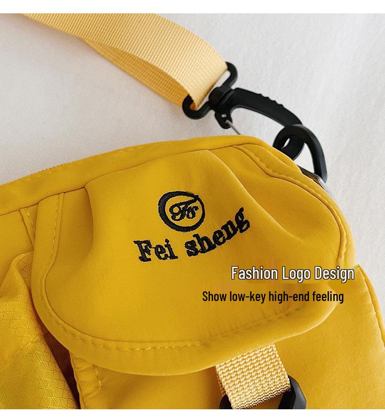 2025 Trendy Men's & Women's Multi-Pocket Oxford Cloth Crossbody Bag - Versatile, Lightweight, and Sporty Messenger Style