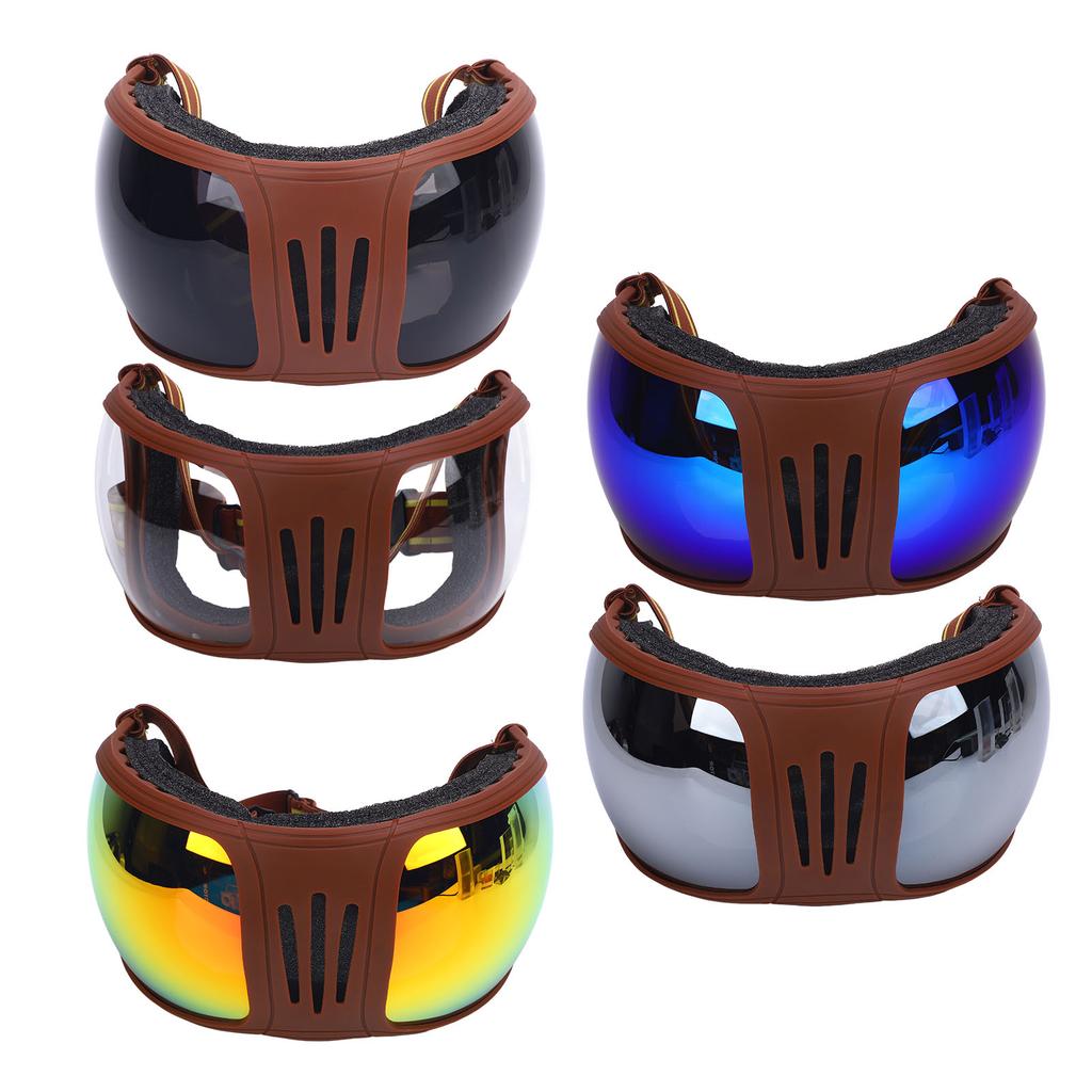Sports Horse Glasses Multi Layers Sponge Adjustable Straps Stylish Windproof Horse Goggles for Ridin