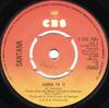 7inch Record SANTANA  Samba Pa Ti CBS2561 CBS UK Rock Used