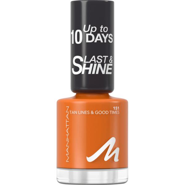 MANHATTAN Manhattan Last Shine Nail Polish 151 Tan Line Good Times 8ml