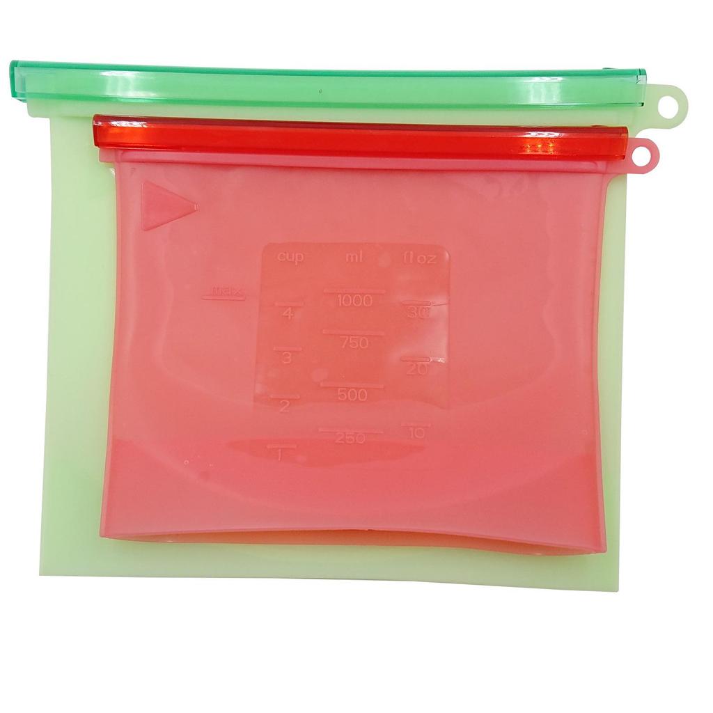 Manufacturers' Silicone Food Storage Bags - Sealed, Fresh-Keeping Kitchen Supplies