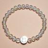 BONBEAU Smile Acrylic Beads Bracelet Smile Transparent Acrylic Bead Bracelet 3 Colors