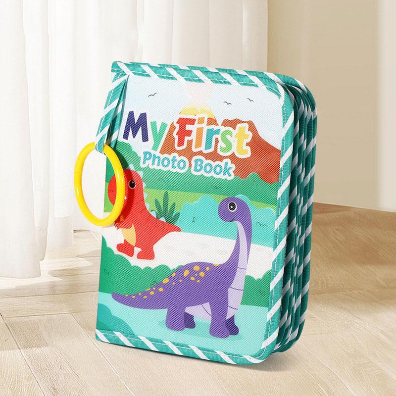 Тканевый Фотоальбом Мягкая Ткань Мультяшный Детский Фотоальбом Семейный Альбом для Воспоминаний Книга DIY Тканевый Фотоальбом Подарок для Новорожденного
