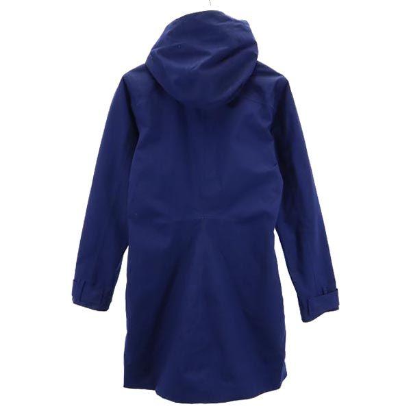 Patagonia All'aperto FA16 Giacca Lunga con Cappuccio XS Blu Navy Donna Usato