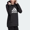Adidas Indispensables Logo Décontracté Confortable Sweat à Capuche Sweats à Capuche Femme Noir EB3800