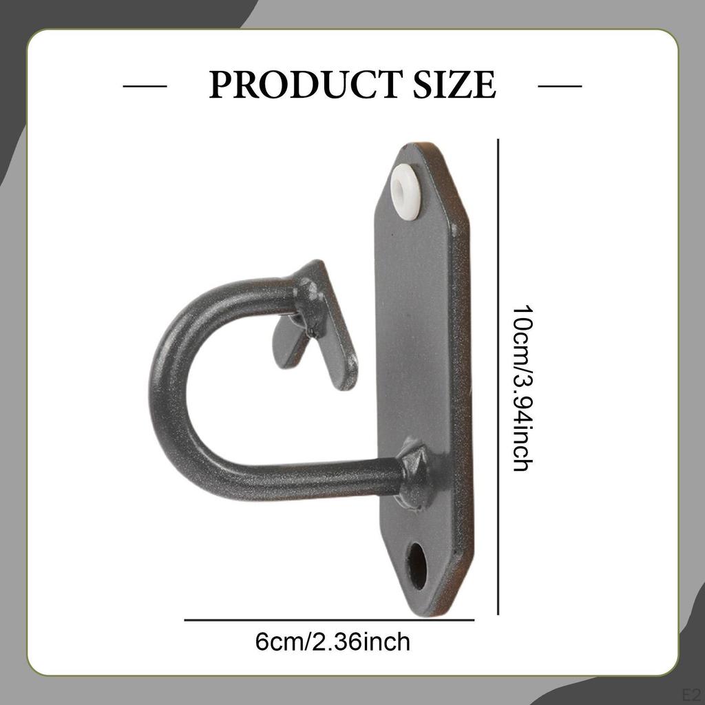 3ks Nástěnné kotvy pro odporové pásy Posilovací háčky se šroubovacím upevněním pro