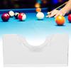 Klarer Acryl Billard Locator 8×4×1.2CM Positionierer für Poolkugeln Snookertische