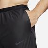 Nike Running Division Phenom Solid Color Logo Reflective Design Tapered Knit Pants Men Bottoms Black FB8542-010