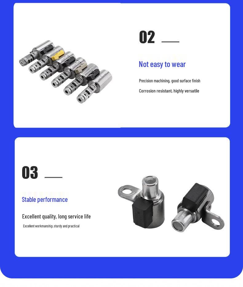 09G Solenoid Valve for Volkswagen Skoda 6AT Automatic Transmission Valve Body TF60SN