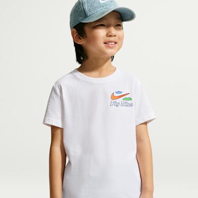 Nike Kids T Shirts Crew Neck Moderate Stretch 4