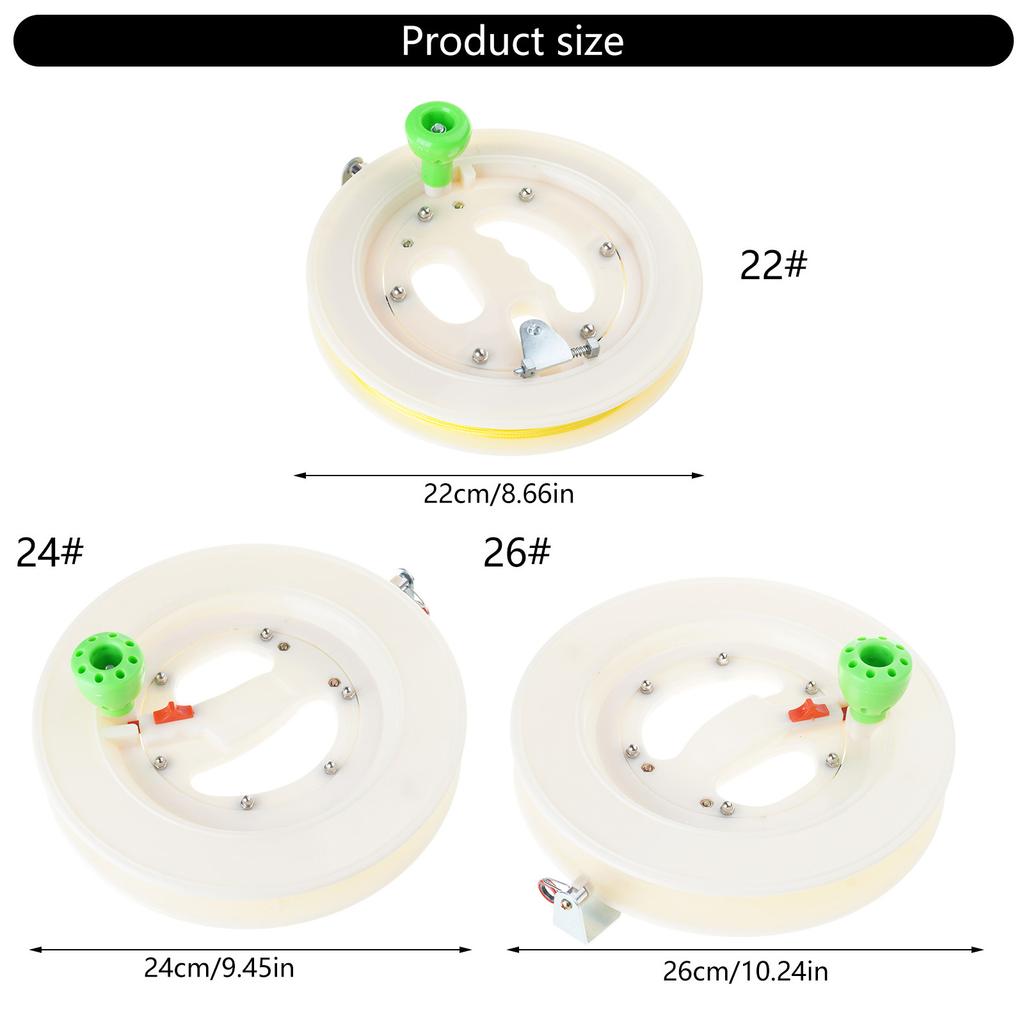 Carretel de Linha de Kite Profissional Cabo Ergonômico Sistema de Enrolamento Suave para Atividade Familiar ao Ar Livre Kits de Kite de Voo