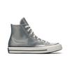 Womens Chuck 70 High 'Industrial Glam' (women's Sizes) Silver / Egret / Black Canvas Shoes 568796C