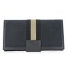 Used Purse 035.0416.2180 Web Line GG Canvas Black Bifold Wallet
