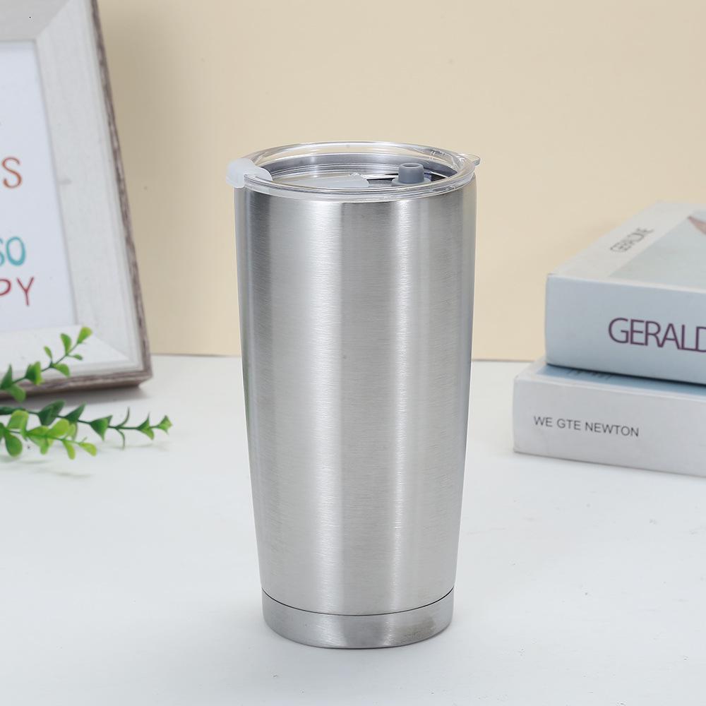 20oz Powder-Coated 304 Stainless Steel Double Wall Insulated Car Cup 20oz