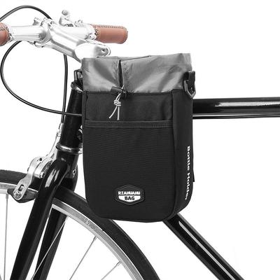Bicycle & Motorcycle Handlebar Storage Bag - Electric Vehicle Compatible, Phone Holder, Front Hanging Pocket
