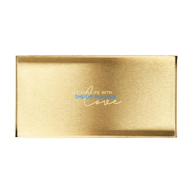 Metal Presentation Plate Environmentally Friendly Non Toxic Sharpless Durable Strong Load Bearing Anti Fall D57B