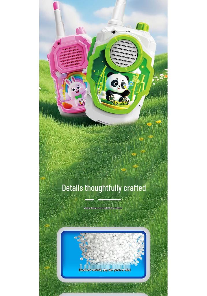 Children's Outdoor Walkie-Talkie Set: Parent-Child Interactive Wireless Communicator.