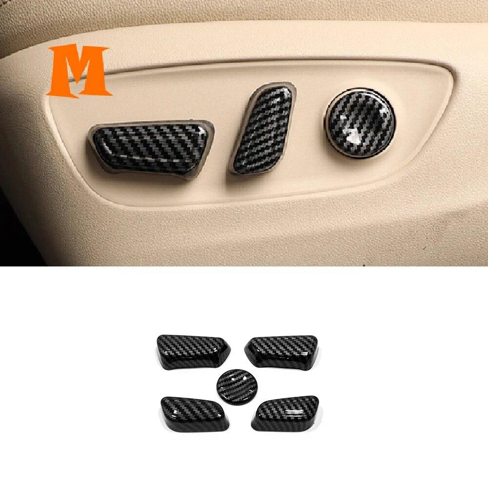 Carbon Fiber For Toyota Sienna  2022 Interior Accessories Car Gear Shift Box Armrest Box Panel Frame Decor Sticker Cover