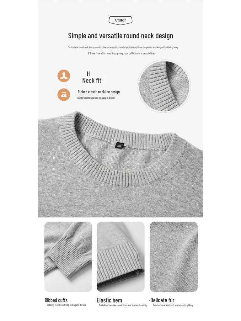 Men's NASA MARVEL Crewneck Loose Fit Warm Pullover