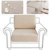 Velvet Sofa Cover 100% Waterproof Couch Cover Adjustable Elastic Sofa Seat Cover Pet Friendly 1 2 3 4 Seat L Sectional