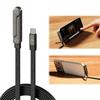 240/65w Fast Charging Foldable Bracket Data Cable 2-in-1 Data Wire Foldable Phone Tablet Stand Type-C To Type-C /USB-A To Type-C