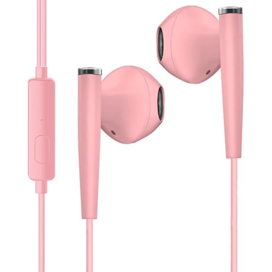 Wired Earbud Fevers Sensitive Ergonomic 3.5mm Sound Quality Wired Super Bass In-ear Earbud