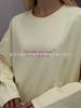 Women's European-American Style 100% Cotton Slimming Long Sleeve T-Shirt for Early Autumn