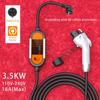 Feyree Portable EV Charger Type2 16A 3.5KW EVSE Charging Cable Type1 SAE J1772 EU Plug Controller Wallbox for Electric Car