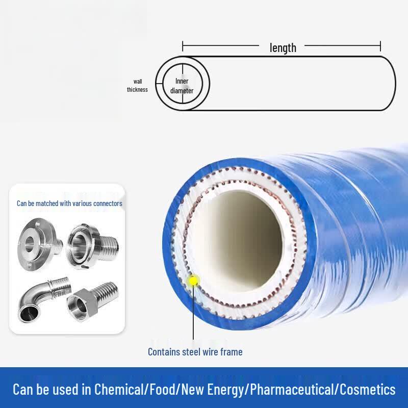 Jingmian Steel Wire Reinforced Chemical Rubber Hose