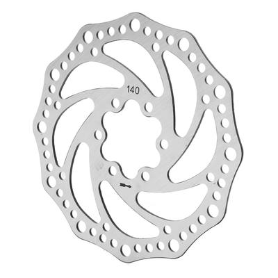 140mm Bisiklet Disk Fren Rotoru Çelik Oyuk Tasarım Bisiklet Fren Diski Değişim için Sürüş