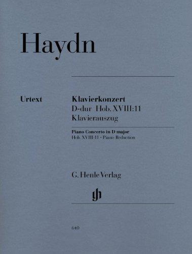 Haydn: Piano Concerto in D major Hob.XVIII/11/Henle/Original edition