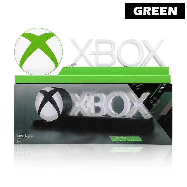

НОВЫЙ зеленый голосовой игровой значок LED настольный музыкальный атмосферный неоновый свет для X-BOX вывеска игровой флэш-лампы настенное украшение зелёный