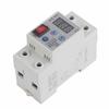 Over Under Voltage Protective Device Digital Display Protector Adjustable Auto Reset 230V