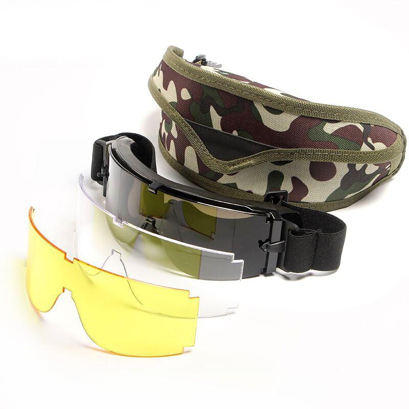 Buy Tactical Glasses Airsoft Glasses Paintball Shooting Glasses Sport
