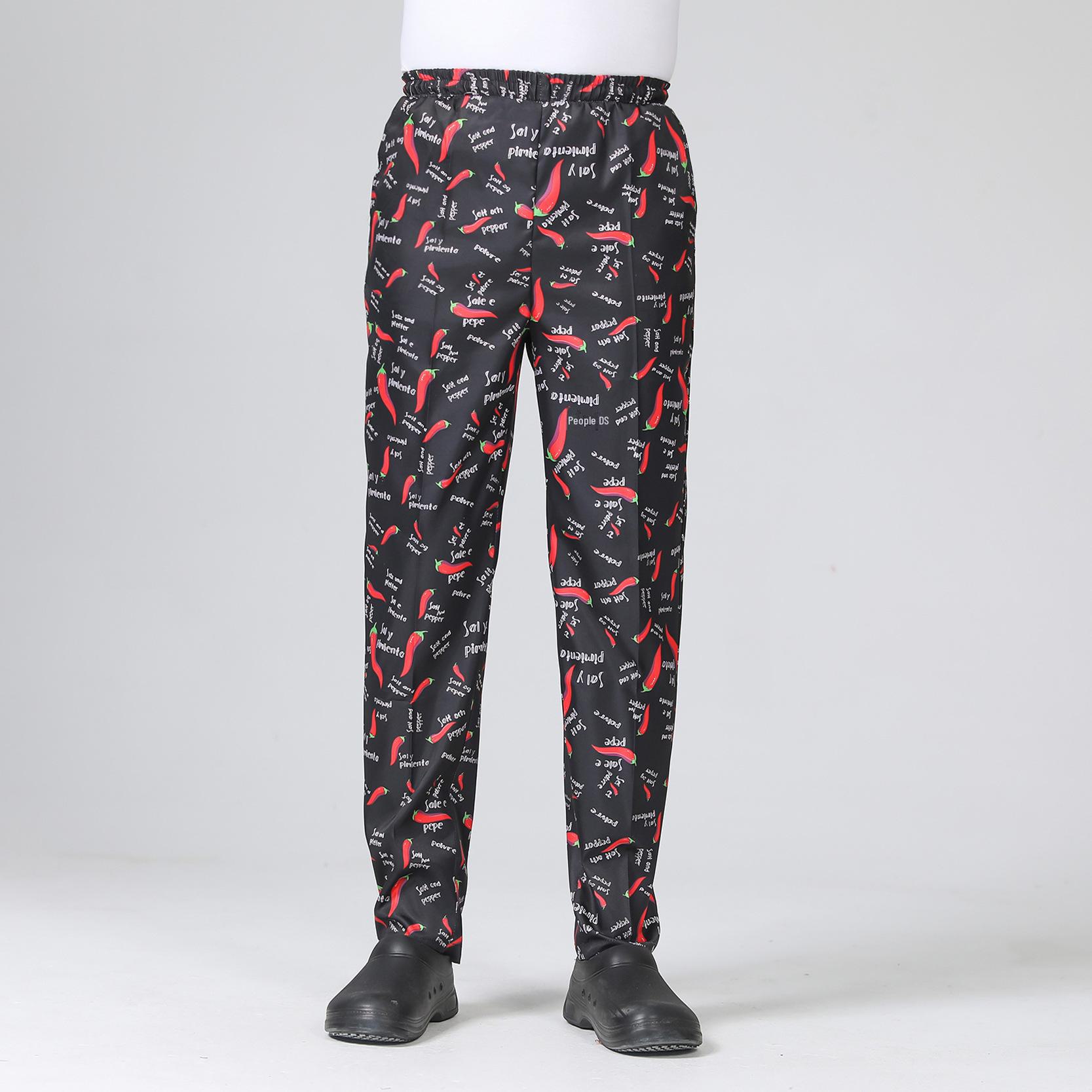 

Унисекс поварские брюки: Свободные брюки для работы, официантов в отелях, охраны и кулинарии. XXXL