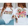Merry Christmas Party 2025 Shirt Santa Claus and His Friends Set Christmas Light Shirt Land Tshirt