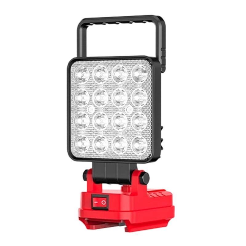 4Inch 3000Lumens Cordless LED Work Light With Double USB Charging Port For DCB206 20V batteries Camping Fishing Light