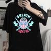 Anime Demon Slayer T-Shirt Kimetsu No Yaiba Lustiger Kampf Inosuke T-Shirts Herren Damen Mode Kurzarm T-Shirt Übergroß