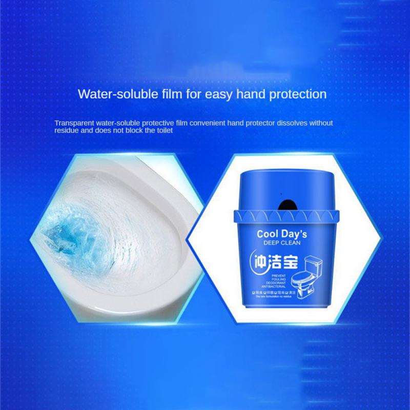 Blue Bubble Deodorizer Strong Decontamination Easy To Use Biological Enzymes Deodorants Perimeter Of Toilot Toilet Flush Cleaner