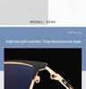 Ultra-Light Men's Metal Eyeglass Frame for Myopia - Large Face Slimming Design