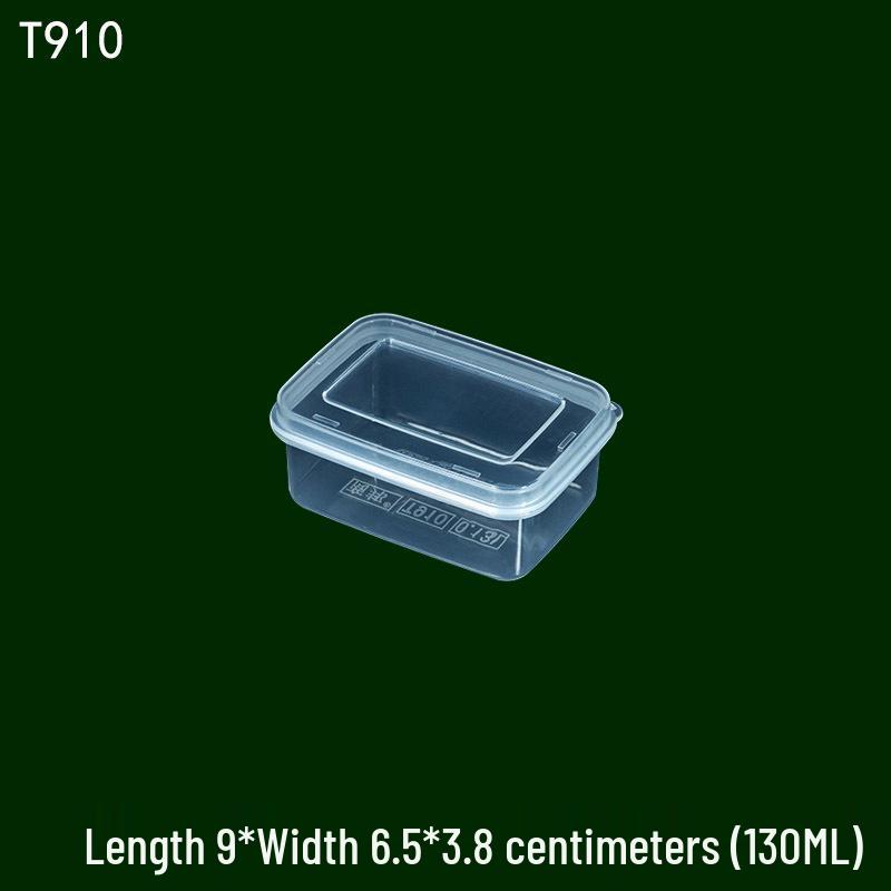 130ml Transparent Small Rectangular Storage Box for Samples and Fresh-Keeping