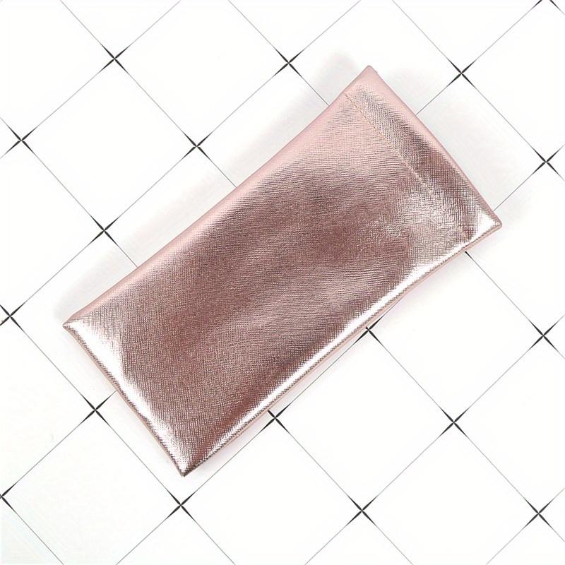 

Мягкий чехол-сумка для очков для чтения Водонепроницаемый однотонный чехол для солнцезащитных очков Простые сумки для хранения очков Аксессуары для очков розовый